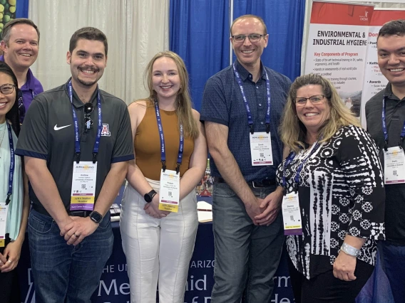 Staff members from the Mel and Enid Zuckerman College of Public Health 