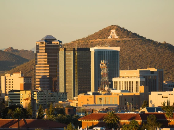 Landscapes of the UA Campus and Tucson.