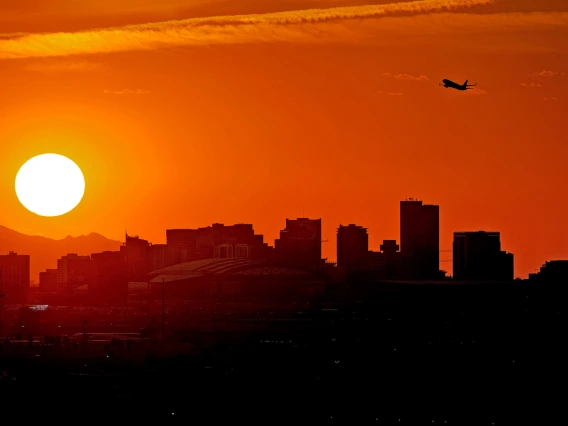 An image of the Phoenix skyline 