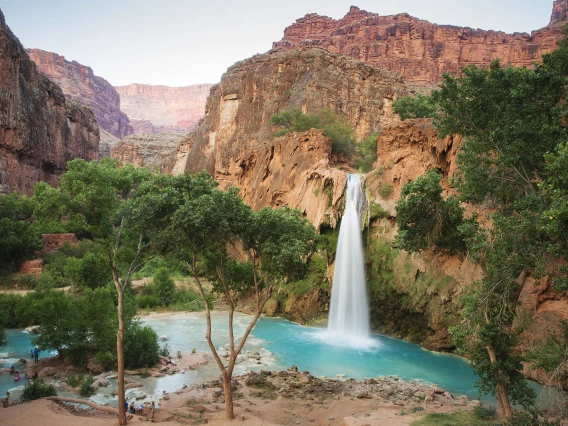 A picture of Havasu falls is Arizona