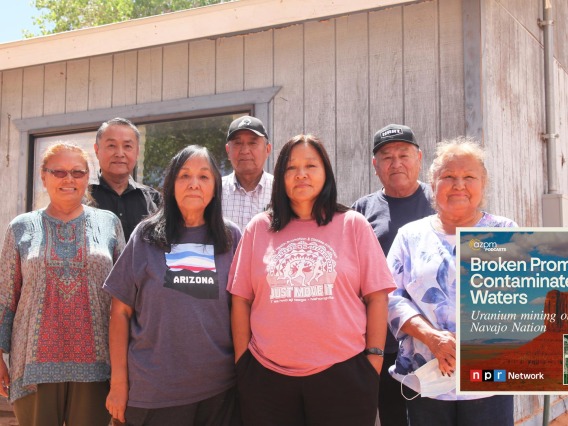 An image of the Yazzie family.