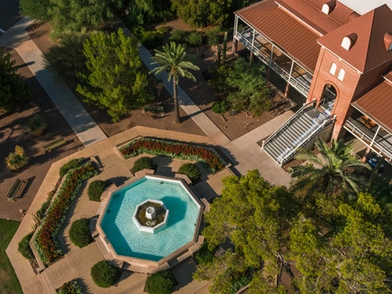 Aerial Picture of Old Main