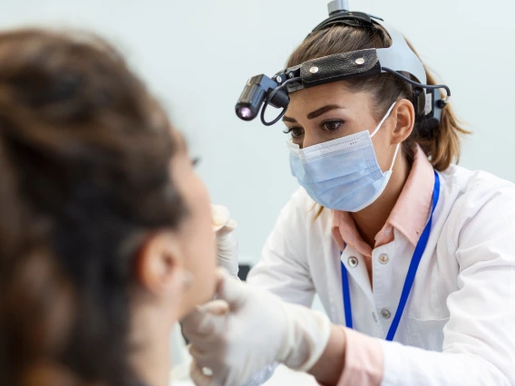 image of doctor and patient
