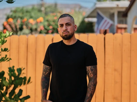 Image of Fernando Allende, 33, whose U.S. Forest Service crew responded to the January fires in Los Angeles, was diagnosed with non-Hodgkin lymphoma
