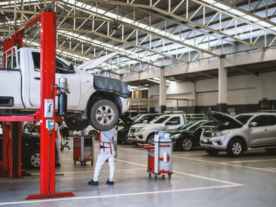 Image of a repair shop