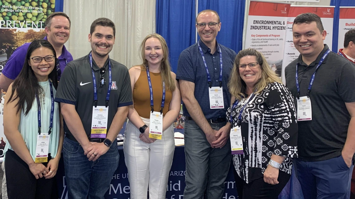 Staff members from the Mel and Enid Zuckerman College of Public Health 