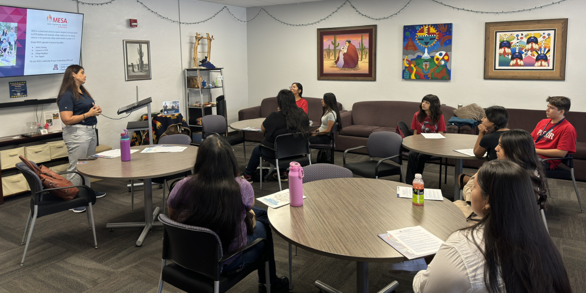 An image of students in a health lesson