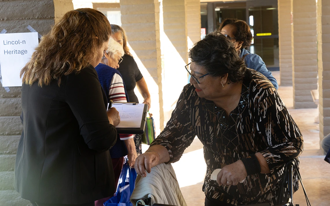Image of Attendees at the Healthy Aging Spring Fair