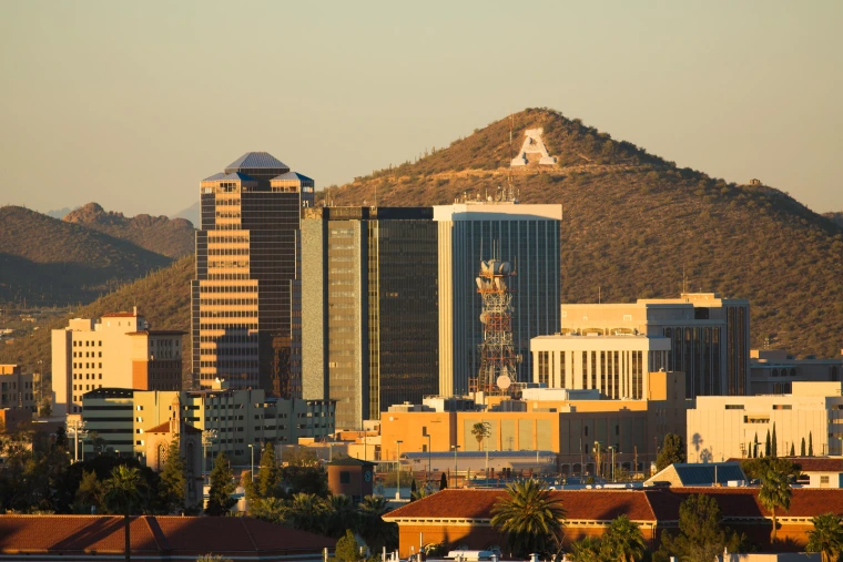 Landscapes of the UA Campus and Tucson.