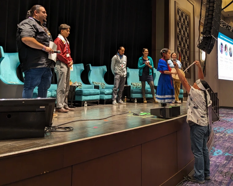 youth panel at 2025 tribal forum
