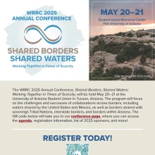 a flyer for the WRRC 2025 annual conference