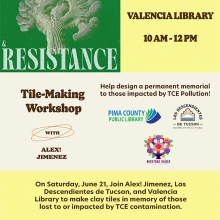 a flyer with information on the event and logos of project partners