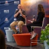 Image of BIO5 member Alexander Bucksch speaking in a fireside chat