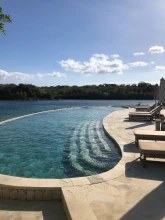 A stock image of a swimming pool