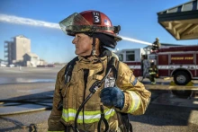 Image of a firefighter
