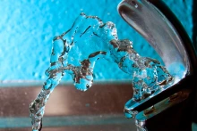 Image of a water fountain spewing water